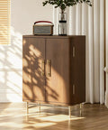 Modern brown cabinet with gold cabinet pulls 5 inch 30 pack heavy duty rust resistant drawer handles zinc alloy hardware