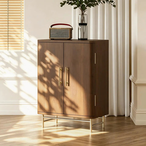 Modern brown cabinet with gold cabinet pulls 5 inch 30 pack heavy duty rust resistant drawer handles zinc alloy hardware