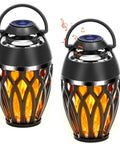 Twin Pack Outdoor Bluetooth Flame Speaker With LED Torch Dope Ambience Light, IPX5 Waterproof, Bluetooth 5.0, Dual Device Pairing