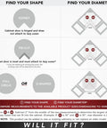 Diagram explaining shapes and diameters for 24 Inch Kidney Dual Tier Lazy Susan Slick Rotation Swivel Tray for Corner Base Cabinets.