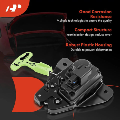 Rear Trunk Latch Actuator Replacement For Chrysler 300 2005 2018 Dodge Charger 2006 2018 Challenger with tools
