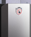 Transparent Push Button Switch Cover For Computers And Elevators, Kid Proof Power Button Protector on a silver device