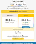 Plan options for Mini 360 Degree Pet Camera With 2K QHD Live Video Feed Rotating Treat Toss Two Way Audio AI Nanny