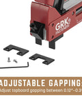 AnglePro Hidden Fastening Deck Kit With Screws For Composite Boards features adjustable gapping clips and installation hardware.