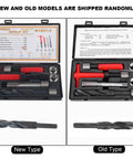Stainless Steel Thread Repair Kit With M18x1.5 Threaded Inserts 10 Piece Set Drill Tap Wrench And Hex Wrench For Auto Parts Repair