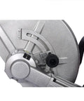 Close-up of Heavy Duty 14 Inch Electric Concrete Saw Built Tough 3000W Motor, showing blade adjustment features.