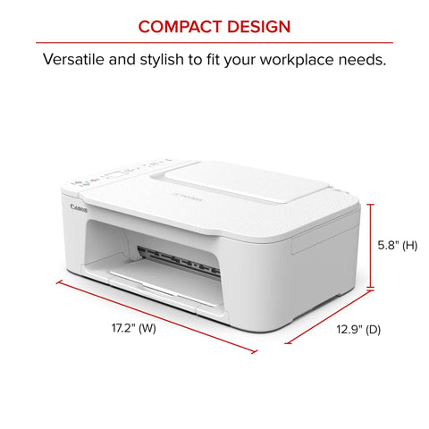 All In One Wireless Printer For Home Use With Easy Setup And Fast Print Speeds Print Copy Scan In One Compact White Unit