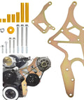 LS Swap Hero Bracket Kit Delivers a Slick Serpentine System With Rad 180 Degree Alternator Rotation parts for LS1 LS2 LS3 engines.
