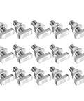 Rock Solid Hammer Head T Bolts For Solar Rail Tracks And Aluminum Profiles With Flange Nuts Rustproof Stainless Steel Fastener Kit For Roofing Projects M8 X 25, pack of 15 bolts.