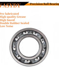 Precision Rear Ball Bearings For Pentair Whisperflo Pool Pump Motor Featuring A Tight Fit with double rubber seal for low noise.