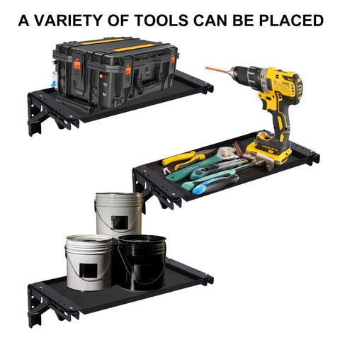 Foldable Assembly Table With Magnetic Tool Tray And Aluminum Alloy Support Pro Grade Work Surface For Modular Tool Boxes