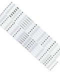 12 Pack LED Backlight Strips For TV LB70006 E70 E3 Replacement Kit 55.7 Inch Long shown in arranged set