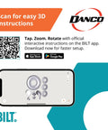 Scan QR code for 3D instructions on Moen Tub And Shower Trim Kit Replacement For Single Handle Moentrol Series in Oil Rubbed Bronze