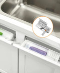 Heavy Duty Soft Close Tip Out Tray Hinges With Smooth Damping Action For Kitchen Sink Cabinets, Rust Resistant Cold Rolled Steel set under sink.