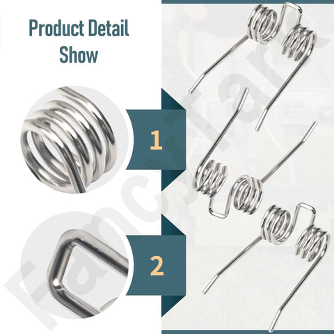 Durable Steel Dethatcher Tines For Lawn Dethatchers 27022 29272 2500600G 14 Inch Corded Dethatcher Replacement Parts 18-Pack
