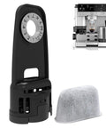 Water Filter Replacement And Housing For Ninja ES701 ES601 Espresso Machines Easy Install Kit To Keep Your Brew Clean And Fresh Removes Sediment And Impurities For Rich Smooth Flavor, with filter insert and housing shown