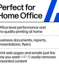 OfficeJet Pro Wireless All-In-One Color Inkjet Printer For Home Office With Print Scan Copy Fax Auto Duplex ADF AI Enabled Tech overview