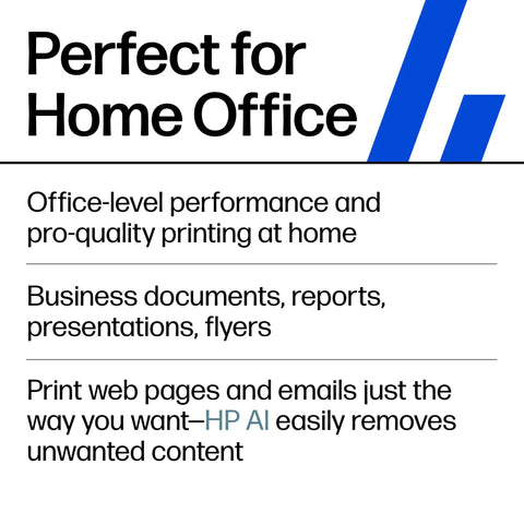 OfficeJet Pro Wireless All-In-One Color Inkjet Printer For Home Office With Print Scan Copy Fax Auto Duplex ADF AI Enabled Tech overview