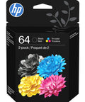 Go To Ink Cartridge Combo Pack Delivering Fresh Black And Rich Tri Color Prints For Envy Inspire And Photo Printer Models.