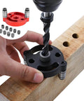 Self Centering Doweling Jig For Accurate Straight Holes With Adjustable Dowel Drill Guide 2 To 10 Mm Handheld Woodworking Locator