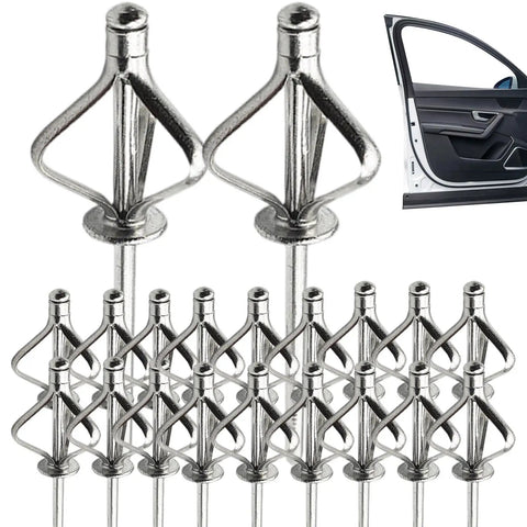 Assorted Blind Rivets Kit For Metal With 304 Stainless Steel Mandrel And Aluminum Cap, Vibration Proof Fasteners, Car Door