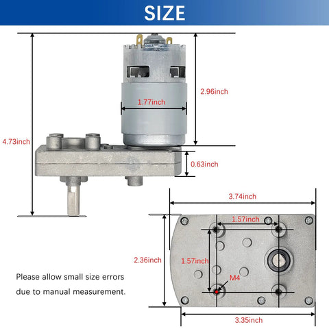 JQDML upgraded high-torque DC 24V reciprocating linear actuator motor on metal mounting plate