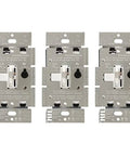 Toggler LED Plus Dimmer Switch For Dimmable LED Halogen And Incandescent Bulbs 150 Watt Single Pole Or 3 Way White 3 Pack