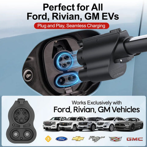 Nacs To Ccs1 Adapter For Tesla Superchargers Bringing Hella Smooth 300Kw Dc Fast Charging To Ford Rivian And Gm Electric Vehicles for seamless charging.