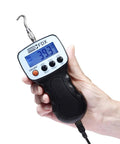 Kickass Handheld Digital Force Gauge With Pistol Grip Measures Up To 25 Lbf Featuring Bright Backlit Lcd Display.