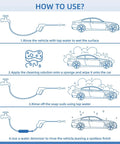 Step-by-step guide showing how to use the Top Shelf 2 Pack Inline Deionizer Filter for Spotless Car Wash.