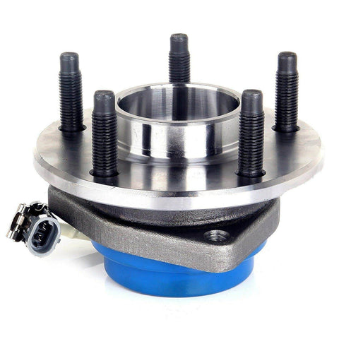 Single Front Hub Assembly NT513179 - OE Quality Sealed Ball Bearing Unit with Heavy-Duty Elements, Axle Replacement, front view
