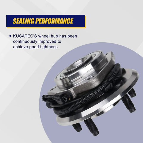 Straight Swap Front Wheel Bearing And Hub Assembly Replacement For Dodge Nitro And Jeep Liberty Delivering Heavy Duty Grip And Dead Silent Highway Roll Part 513270, showing hub with sealing performance.