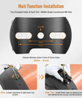 Universal Plug-and-Play Quick Release Finder Shoe Base for Telescope Finder Scope with dual slots and M5 screw fitting diagram