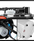 Electric Fuel Pump Module With Pressure Sensor For Chevy Impala Flex Fuel 2012 2016 V6 3.6L top and bottom views