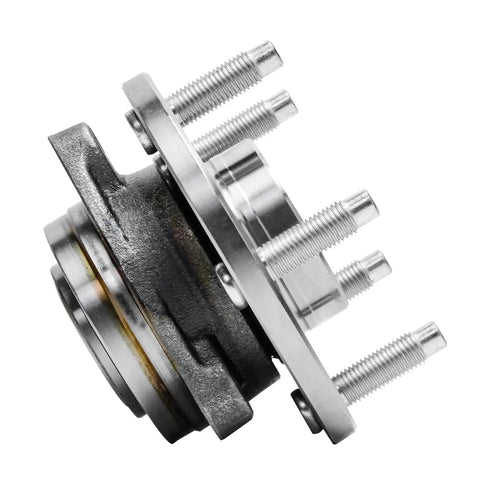 Built Tight Front Wheel Bearing Hub Assembly Replacement For 2006 2007 2008 Chevrolet HHR Non Abs five lug assembly side view.