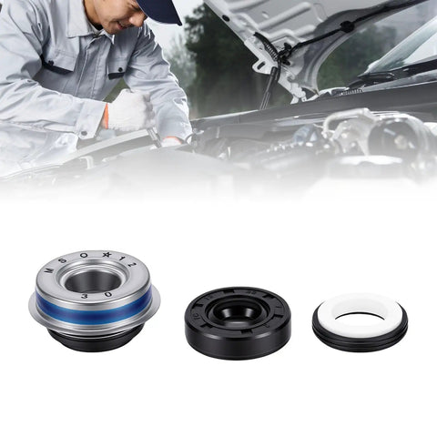 Heavy Duty Motorcycle Seal Kit With Beefy Silicon Carbide Optical Seal Plus Oil Gasket For Magna 250 Vt Series Models components displayed.