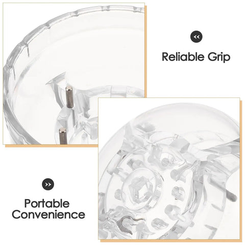 Smoke Sensor Removal Tool Replacement Cup Heavy Duty PP Construction close-up view showing reliable grip and portable design.