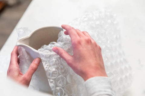 Max Strength Bubble Cushioning Wrap For Moving And Shipping, 15 Ft Long With Large Bubble Packing For Heavy Duty Protection, Clear Bubble Roll Perforated Every 12 Inches, Reusable And Recyclable