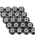 High Grade Pom V Groove Wheel Set With A Snug Five Millimeter Bore And Reliable 625 Bearings, 20 wheels with steel bearings for CNC.
