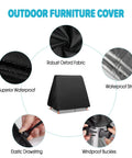 Waterproof A Frame Swing Cover For 72 Inch Porch Swings Glider Hammocks Windproof With Drawstring Buckles Outdoor Weather Protector