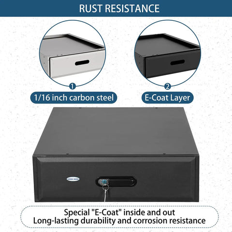 Modular Overland Rugged Drawer Toolbox for Jeep Wrangler JK JL Unlimited 4 Door and Ford Bronco 4 Door with cargo drawer
