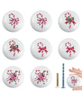 Festive Peppermint Ceramic Knob Covers For Cabinets And Drawers Super Easy Install Holiday Home Refresh Essentials Decorative Drawer Pulls With Screws, set of 6 knobs with candy cane designs