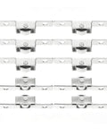 Top Shelf Sliding Door Window Pulley Roller With 10mm Metal Replacement Wheel Kit, 10 pack for smooth sliding on doors.