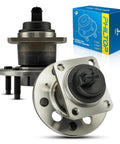 Rear wheel hub bearing assembly Pack of 2 fits Buick LeSabre Lucerne Riviera Park Avenue, Cadillac DTS DeVille 5 lug ABS