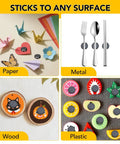 Heavy Duty Circle Disc Magnets With Killer Grip And Smooth Ceramic Core Including Hella Thick Double Sided Tape For Fridge Dry Erase Boards And Home Craft Projects A Total Game Changer for various surfaces.