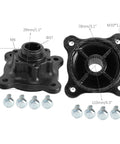 All-In-One 4WD Rear Drive CV Axle Kit hubs for DIY ATVs, go karts, quad buggies, golf carts, lawn mowers, with dimensions labeled.