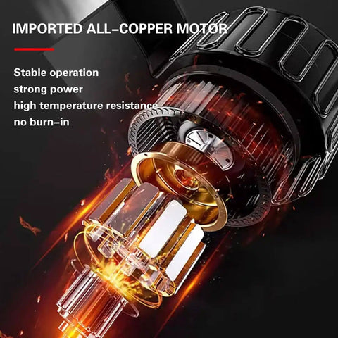Cordless 18V Electric Ratchet Cable Cutter With Hydraulic Cutting Action engine showing copper motor and power features