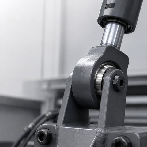 GEG25C Radial Spherical Plain Bearing 25x47x28mm showing heavy-duty torque transfer in machinery pivot points.