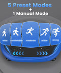 Full Body Vibration Platform For Home Workouts With Bluetooth Power Shaping Lymphatic Drainage Boost Shaker Plate modes