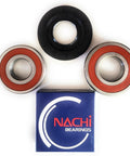 Top Shelf Nachi Japan Bearings And Oem Seal Swap Kit For Front Load Washing Machine Fits Part Numbers 4280Fr4048Z 4280Fr4048L Mds62058301 with two bearings and seal.